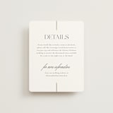 "Aligned" - Direction Cards in Spun Sugar by Jessica Williams - Front