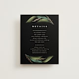"Bold Bouquet" - Direction Cards in Midnight by Susan Moyal - Front