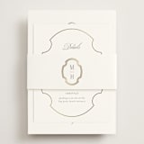 "Monatuk" - Direction Cards in Fog by Ashlee Townsend - Assembled with Belly Band