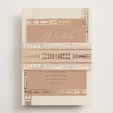 "Cultured Element" - Direction Cards in Sahara by David Michuki - Assembled with Belly Band