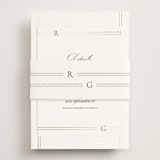 "Elencourt" - Direction Cards in Quartz by Jelena Vuletic - Assembled with Belly Band