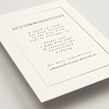 "Gilded frame" - Direction Cards in Pearl by Nicole Walsh - Detail