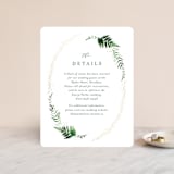 "Sparkling Ferns" - Direction Cards in Garden by Kristie Kern - Front