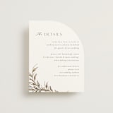 "KEIRAH" - Direction Cards in Pearl by Melanie Kosuge - Front