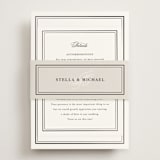"Polished" - Direction Cards in Cotton by Jennifer Postorino - Assembled with Belly Band