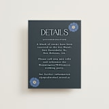 "Nouveau" - Direction Cards in Lilac by Hudson meet Rose - Front