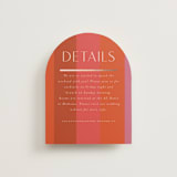 "Patchwork Border" - Direction Cards in Fruit Punch by Morgan Kendall - Front