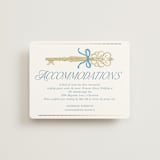 "Knightsbridge" - Direction Cards in Sky by Jackie Crawford - Front