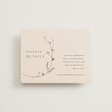 "Vine Wrap" - Direction Cards in Cotton by Amy Kross - Front