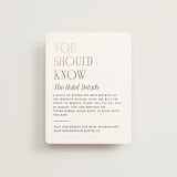"Magazine" - Direction Cards in Lace by Kaydi Bishop - Front