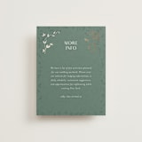 "Southern Romance" - Direction Cards in Eucalyptus by Simona Camp - Front