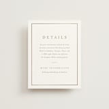 "Hydrangea bloom" - Direction Cards in Cotton by Stacey Meacham - Front