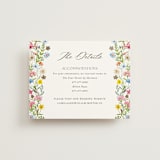 "Bright Garden" - Direction Cards in Garden by Yaling Hou Suzuki - Front