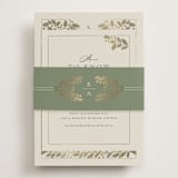 "Vine Wrap" - Direction Cards in Fern by Jen Owens - Assembled with Belly Band