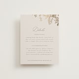 "forever and a day" - Direction Cards in Luxe Neutral by Design Lotus - Front