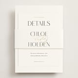 "Idyllic" - Direction Cards in Sugar by Jessica Williams - Assembled with Belly Band