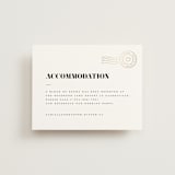 "Golden Stamp" - Direction Cards in Snow by FRANI - Front
