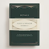 "deco arch" - Direction Cards in Fir by Kindred Fields - Assembled with Belly Band