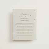 "Pearls" - Direction Cards in Fog by Baumbirdy - Front