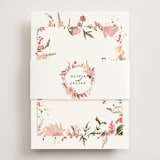 "Lush" - Direction Cards in Blush by Susan Moyal - Assembled with Belly Band