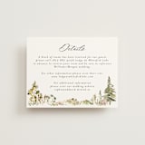 "Great Outdoors" - Direction Cards in Forest by Petra Kern - Front
