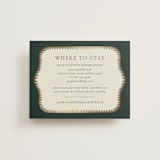"Frame" - Direction Cards in Emerald by Jen Owens - Front