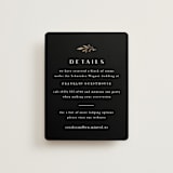 "Petite Sprig" - Direction Cards in Black Dahlia by Olivia Raufman - Front
