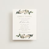 "Country Garden" - Direction Cards in Verdant by Susan Moyal - Front