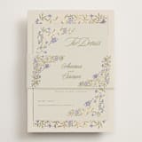 "FairyTale.." - Direction Cards in Heather by Vera Lim - Assembled with Belly Band