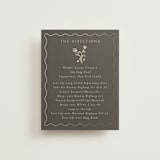 "Parisian Garden" - Direction Cards in Petal by Nicoletta Savod - Front