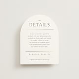 "Sophisticate" - Direction Cards in Silk by Kelly Schmidt - Front