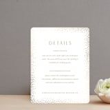 "glitter arch" - Direction Cards in Champagne by Design Lotus - Front
