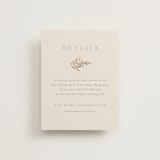 "Garden" - Direction Cards in Mahogany by Leah Bisch - Front