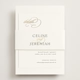 "Left Align" - Direction Cards in Silk by Kelly Schmidt - Assembled with Belly Band