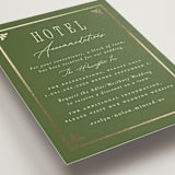 "Sadie" - Direction Cards in Periwinkle by Erin German - Detail