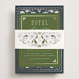 "Sadie" - Direction Cards in Periwinkle by Erin German - Assembled with Belly Band