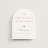 "Gold Crest" - Direction Cards in Ivory by Mansi Verma - Front