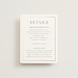 "Entwine" - Direction Cards in Pearl by Jennifer Postorino - Front