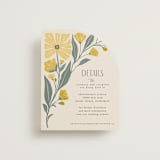 "storybook garden" - Direction Cards in Buttercup by Karidy Walker - Front