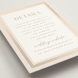 "Soleil" - Direction Cards in Latte by Kristie Kern - Detail