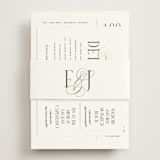 "Unite" - Direction Cards in Opal by Leah Bisch - Assembled with Belly Band