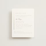 "Ampersand glam" - Direction Cards in Powder by Creo Study - Front