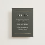 "Perfect Pair" - Direction Cards in Olive by Stacey Meacham - Front