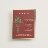 "Indian Elephant" - Direction Cards in Honey by Teju Reval - Front