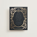 "Mirror" - Direction Cards in Onyx by Ana de Sousa - Front