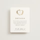 "Heritage" - Direction Cards in Honeysuckle by Leah Bisch - Front