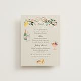 "Garden Feast" - Direction Cards in Garden by Elly - Front
