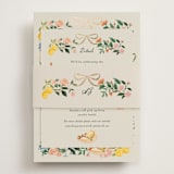 "Garden Feast" - Direction Cards in Garden by Elly - Assembled with Belly Band