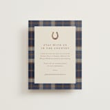 "Equestrian" - Direction Cards in Midnight by Sam Dubeau - Front