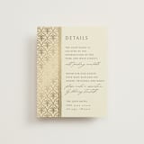 "Aatreya" - Direction Cards in Marigold by Pati Cascino - Front